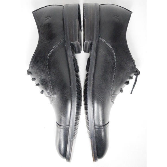 Frye Sam Shoes Size 9.5 Black Leather Oxfords SOLD - Picture 6 of 8